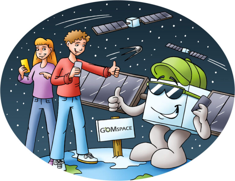 Seje Satellitter med GomSpace
