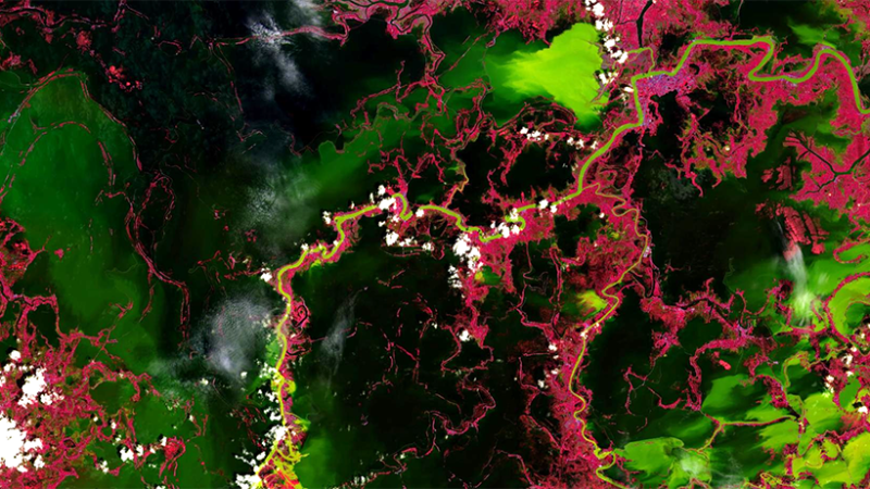 ESA-satellitbilleder i geografiundervisningen