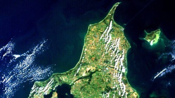 Satellitfoto Danmark (49 kb)