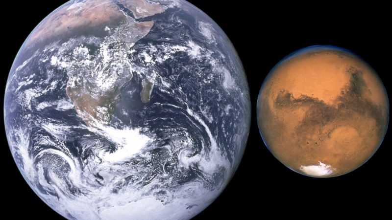 Hvor er det vand på Mars?